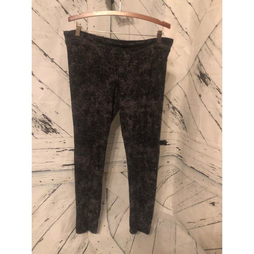 Pink rose xl black gray moto Leggings
